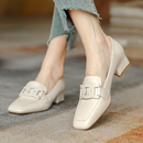 Mocassim Ortopédico de Couro - Salto ConfortPlus