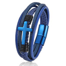 Pulseira Masculina Crucifixo