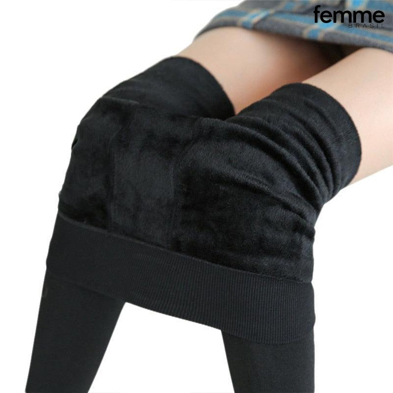 Calça Legging Forrada Feminina