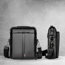 Bolsa de Couro Masculina Transversal