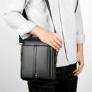 Bolsa de Couro Masculina Transversal