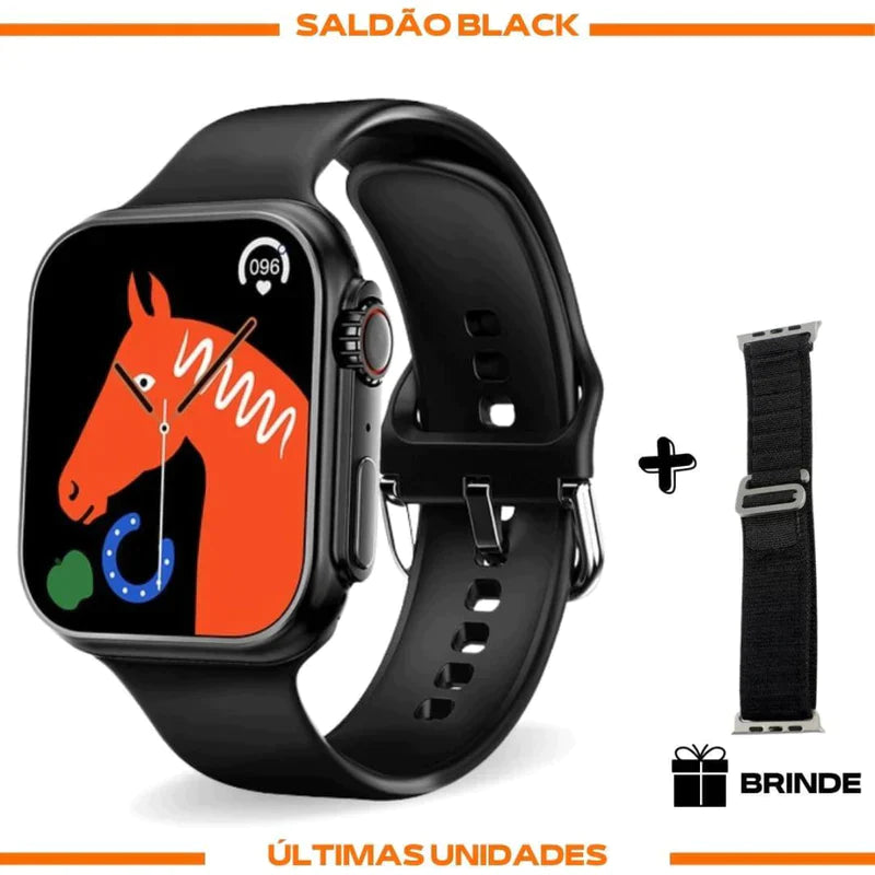 Smartwatch Ultra Série 8 - Relógio Inteligente + Pulseira Extra