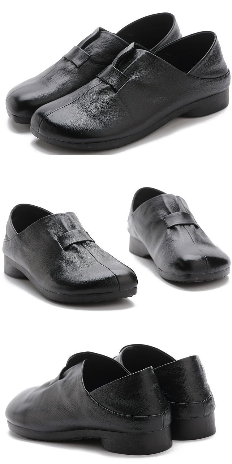 Sapato Ortopédico de Couro Feminino